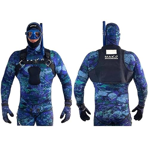 MAKO Spearguns Quick Release Zero Drag Weight Vest