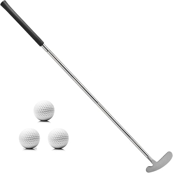 Golf Putter - 33" Two-Way Putter for Left/Right Hand, with Balls