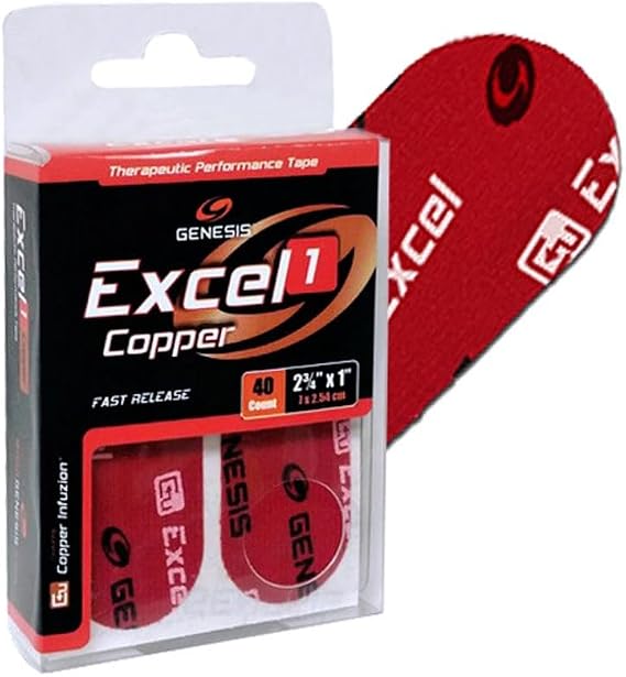 Genesis Bowling Excel Copper Performance Tape- Red