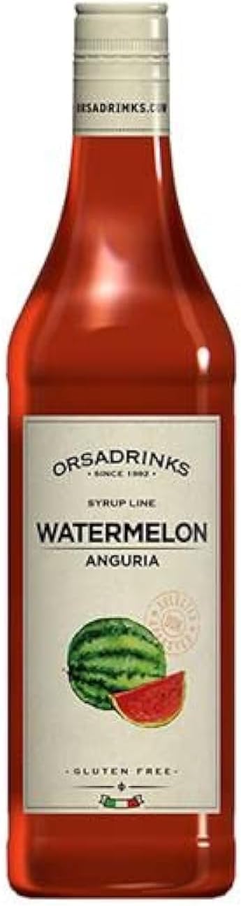 ODK Watermelon Syrup | Cocktails, Mocktails, Coffee, Iced Tea, Cooking, Baking and Desserts | 75cl