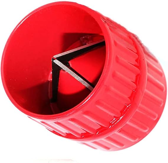 Pipe Deburring Tool,Plumbing Tools Universal Pipe Reamer Plastic Inner-Outer Reamer Plumbing Tools De-Burring Cutters CT-208A