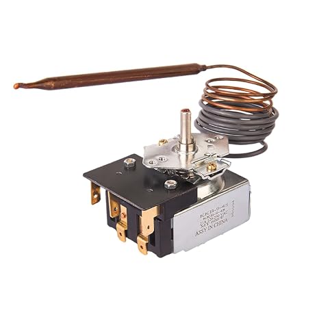 PB010036 Thermostat Replacement KKB-9-48 KKTB-18-48 for Viking Range Oven EVGIC VGIC VGIS VGRC Series 22A 120-250VAC Max 606F Bake Broil Thermostat