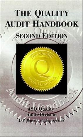 The Quality Audit Handbook: Principles, Implementation and Use
