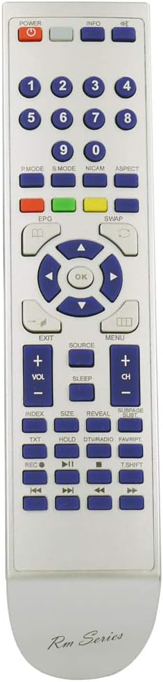 RM-Series Replacement Remote Control for TEVION 43081