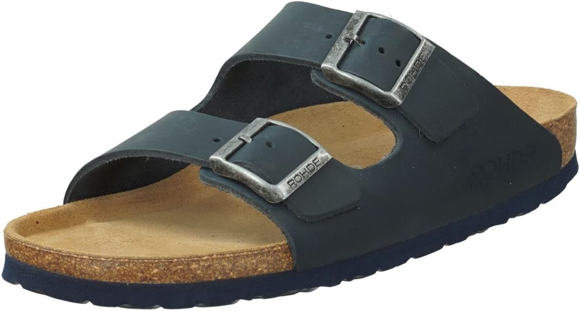 Rohde Grado Men's Mules Slippers Slides Sandals Summer Shoes Casual Shoes