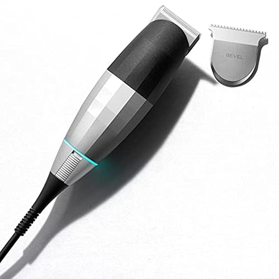 Beard Trimmer + T-Blade Bundle By Bevel - Clippers for Men, Cordless, Rechargeable, Tool-free Zero Gap Dial, High Power, 8 Hour Battery Life, 6 Month Standby