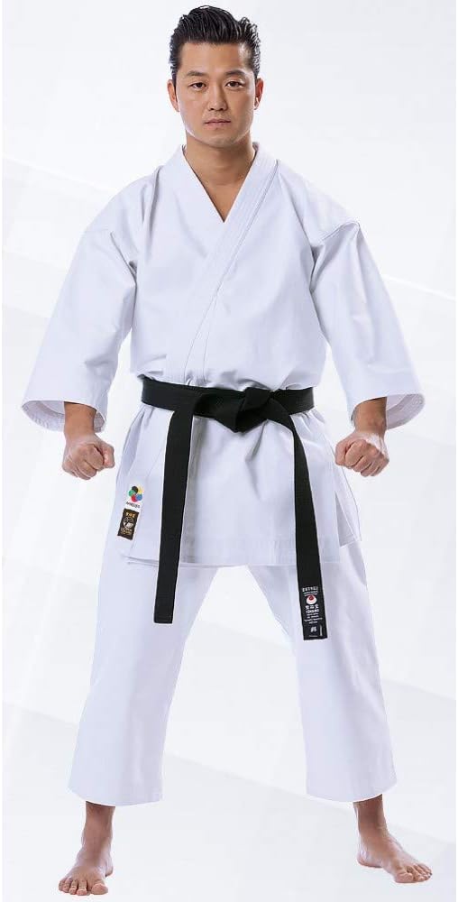 Tokaido Karate Gi WKF Kata Master Gi, Gold 14oz Japanese Cut