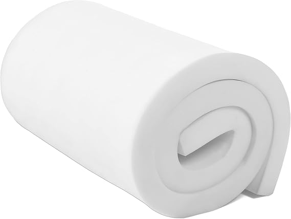 Milliard Upholstery Foam, High Density, Great for Cushion/Sofa Replacement and Padding, 2"x24"x72"