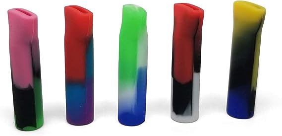 18 Pack Reusable Silicone Rolling Tips - Quik Wikk Trippy Tips - Clean, Factory Sealed and Sterile