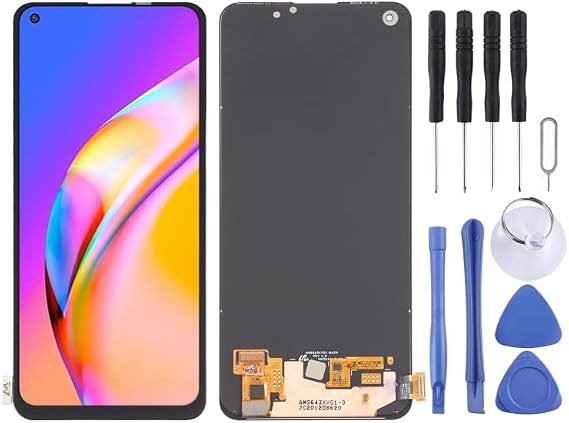 LCD Screen and Digitizer Full Assembly for Oppo A74 4G / Reno5 Z / A94 5G