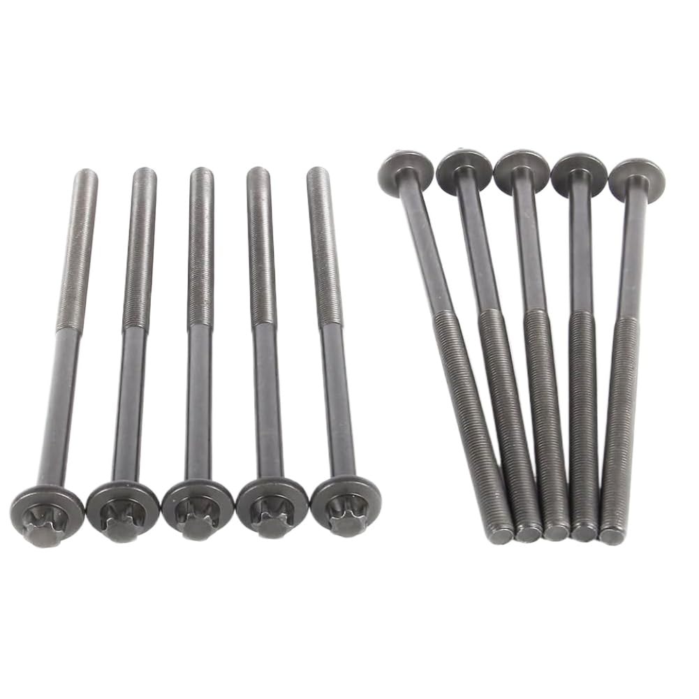Cylinder Head Bolt Set 6510160469 Fit 2.2 L OM651 Compatible With E250 ML250 GLE300d GLK250 Sprinter 2.2L GAS