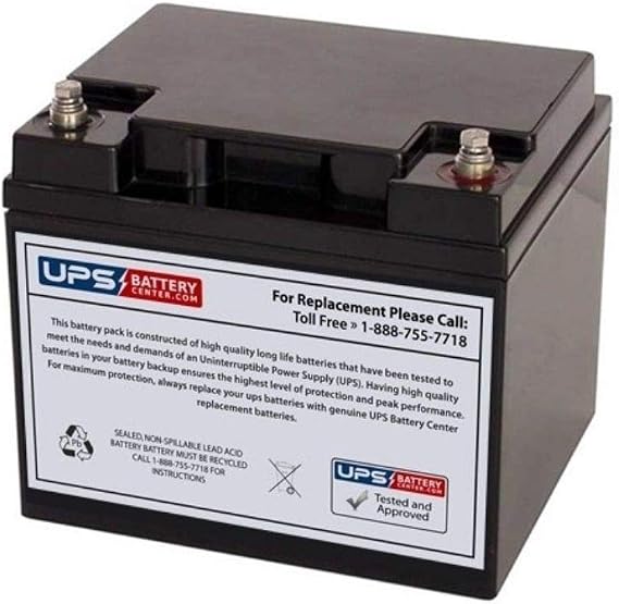 UPSBatteryCenter Compatible Replacement for Interstate DCM0040 12V 50Ah Battery