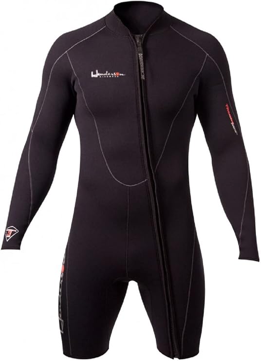 Henderson Men's Thermoprene Long Sleeve Front Zipper 3mm Shorty