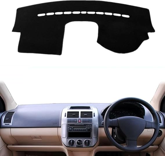 Car Dashboard Cover Anti-Scratch Dash Cover Interior Dash Covers - For VW for Polo Mk4 Typ 6Q 9N 9N3 2002-2007 2008 2009