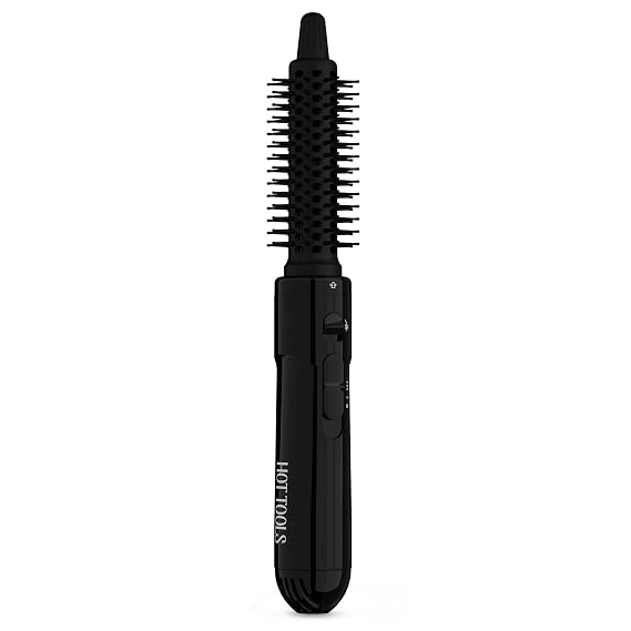 Hot Tools Pro Artist Hot Air Styling Brush | Style, Curl and Touch Ups (1) Black