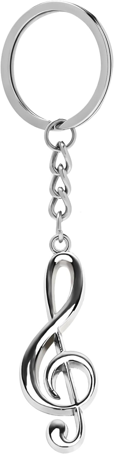 gootrades Musical Note Key Ring Keyfob Keyring Music Symbol Keychain