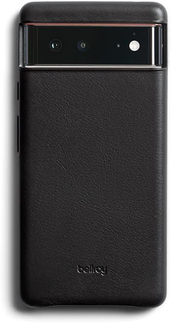 Bellroy Leather Case for Pixel 6 (Slim Phone Case) - Black