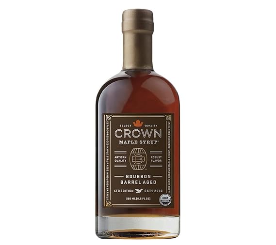 Crown Maple Syrup Maple Bourbon Barrel Aged, 8.5 fl oz