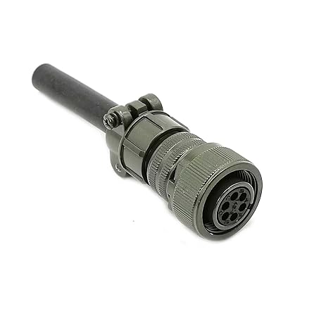 5pcs MS3106A14S-6S 6 Way Circular Connector Cable Plug Electrical Connectors MS 5015 Series Connector