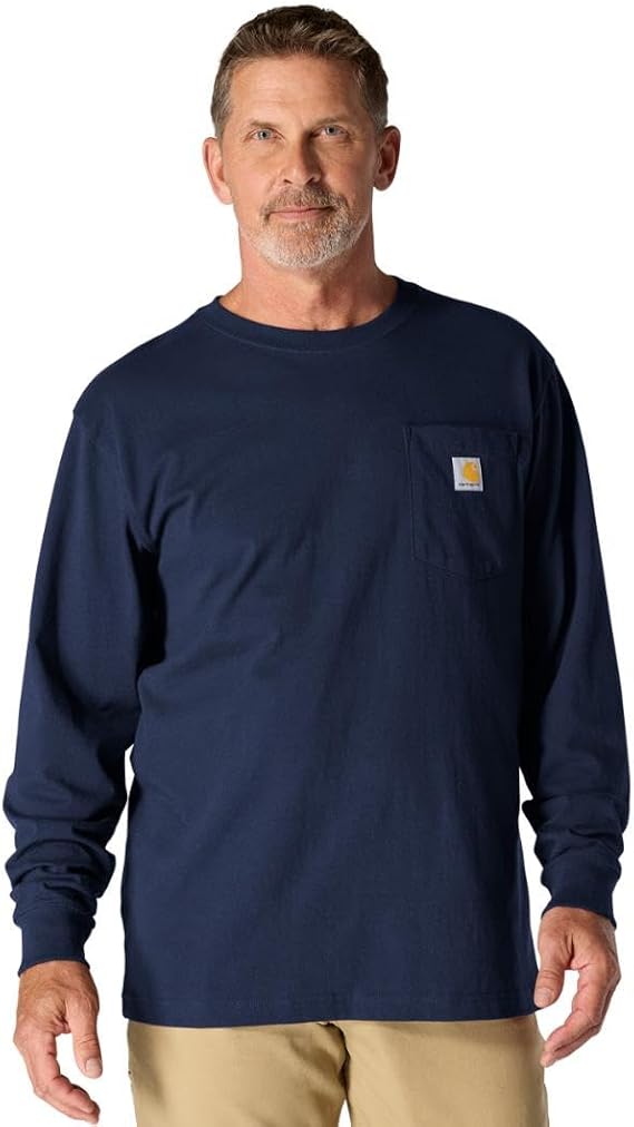Carhartt Loose Fit Heavyweight Long-Sleeve Pocket T-Shirt