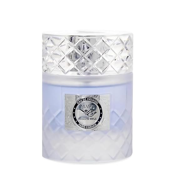 Paris Corner | Mawj Moscow Mule EDP 3.4 Fl Oz | A Unisex Eau de Parfum | Lemon & Bergamot Perfume | Blending Citrus and Herbaceous Notes | Crafted for the Modern Individual