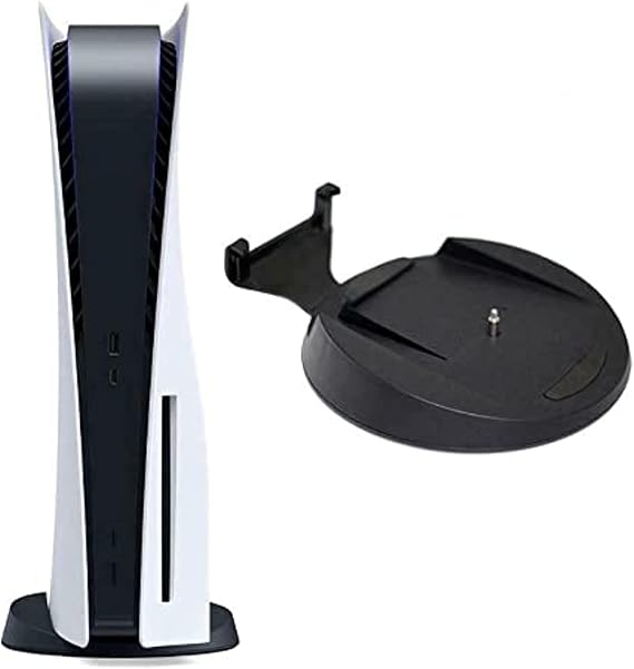PS5 Multifunctional Vertical Stand for Playstation 5 Console Digital Version Disc Version Vertical Stand with Replacement Screws