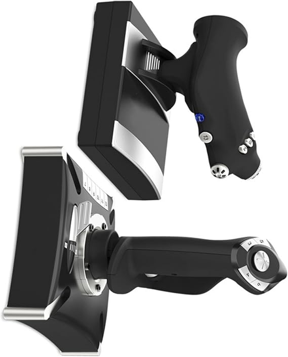 16 Programmable USB Flight Controller Ergonomic Design Vibration Response PC Console Game 2119 Use High Sensitivity Flight Stick