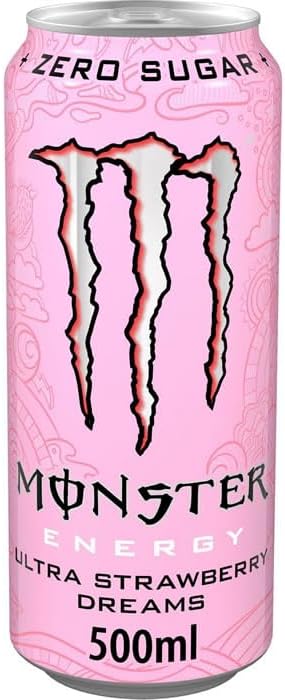 MONSTER Energy Ultra Strawberry Carbonated Drink 50cl