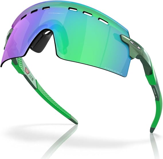 Oakley Mens Oo9235 Encoder Strike Vented Rectangular Sunglasses