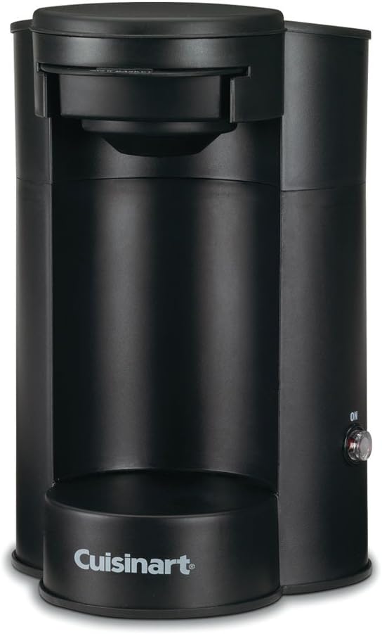 Cuisinart 1-Cup Coffeemaker - 650 W - 1 Cup(s) - Single-serve - Black - Plastic