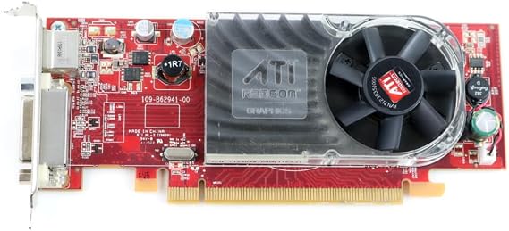 ATI Radeon HD 3450 256MB DDR2 PCI Express (PCI-E) DMS-59 Low Profile Video Card w/TV-Out & DMS-59 Cable