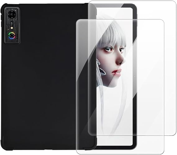 RedMagic Novaと互換性がある ケース＆スクリーンプロテクター - ブラック