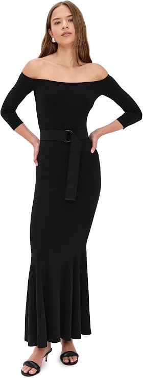 Norma Kamali Women's Kamali Kulture Off Shoulder Fishtail Gown
