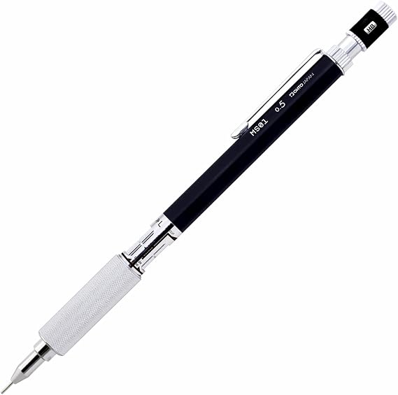 Auto Mechanical Pencil 0.5mm MS01-SP5-BK
