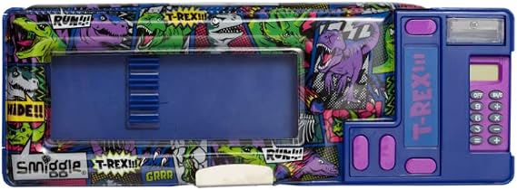 Smiggle Bright Side Pop Out Pencil Case Blue