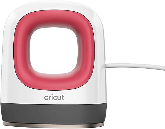Cricut EasyPress Mini | Compact Heat Press for Iron On Vinyl (HTV), Infusible Ink and Sublimation | Raspberry