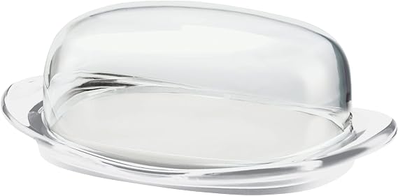 Guzzini Look Transparent Butter Dish.