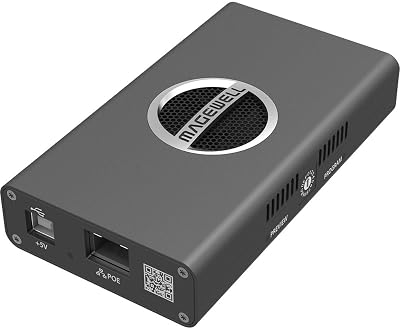 Magewell Pro Convert HDMI 4K Plus HDMI to NDI Encoder with Loop-Through, Up to 4K60 IO, Advanced Video Processing, RJ45 Gigabit Network, PoEUSB Power, PTZ & Tally Control 64010