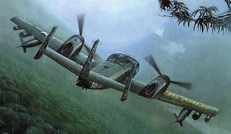 Roden OV-1A/JOV-1A Mohawk Airplane Model Kit