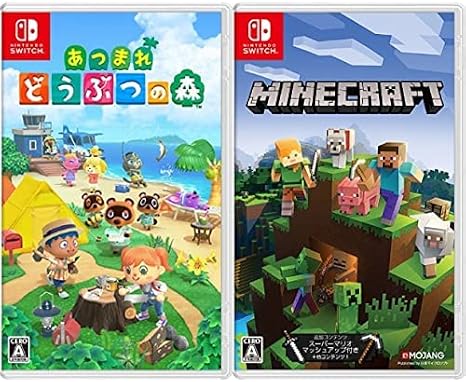 あつまれ どうぶつの森 -Switch ＋ Minecraft マインクラフト - Switch