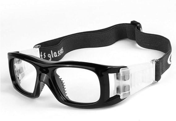 Goggles Sports Protective Glasses - Basketball Soccer Eyewear Protective Eyeguard for Adults, Black - A