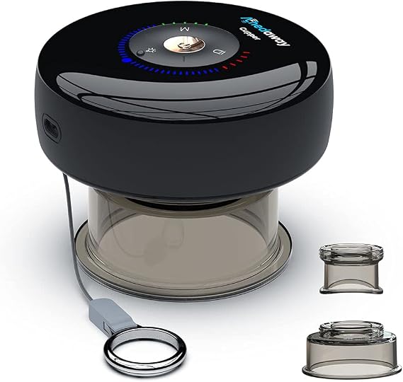 ACHEDAWAY Cupper - All New Cupping Therapy Set - Smart Electric Cupping Massager with Red Light Therapy