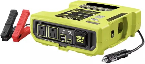 RYi1030A Fits for RYOBI 18V 1000-Watt Max 12-Volt Automotive Power Inverter