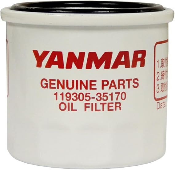 Yanmar OEM Oil Filter Assy, D68XL65, Part # 119305-35170