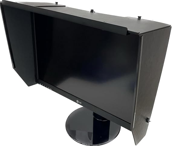2528.9" Wide Adjustable Monitor Hood (Measured by Width, Not Diagonal)
