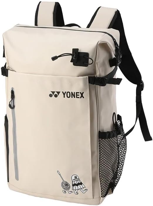 YONEX Backpack BA292CR - Durable & Water-Resistant Material, Independent Shoe Compartment