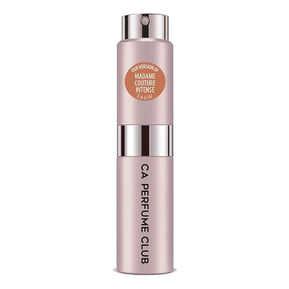 CA Perfume Impression of Madame Couture Intense For Women Eau de Parfum Dupes Spray Refillable Bottle 0.27 Fl Oz/8ml-X1