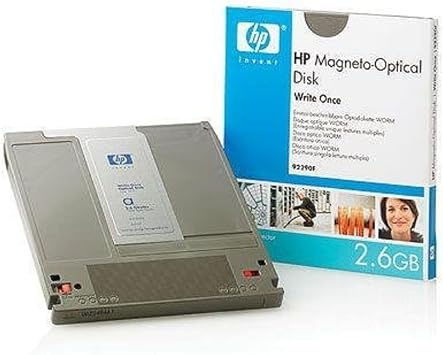HP 92290F Write-Once Magneto-Optical 5.25 Disk 2.6 GB, 1024 Bytes/Sector (1-Pack)
