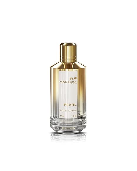Mancera Pearl Eau de Parfum, 120ml / 4 fl oz Fresh Floral Musky Fragrance (White Florals, Fig, Musk)