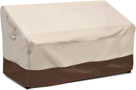 Vailge Patio Loveseat Cover 2-Seater & Outdoor Sofa Couch Cover Waterproof